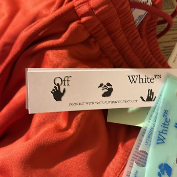 OFF-WHITE™ Brick Red Shorts M - Picture 7 of 16